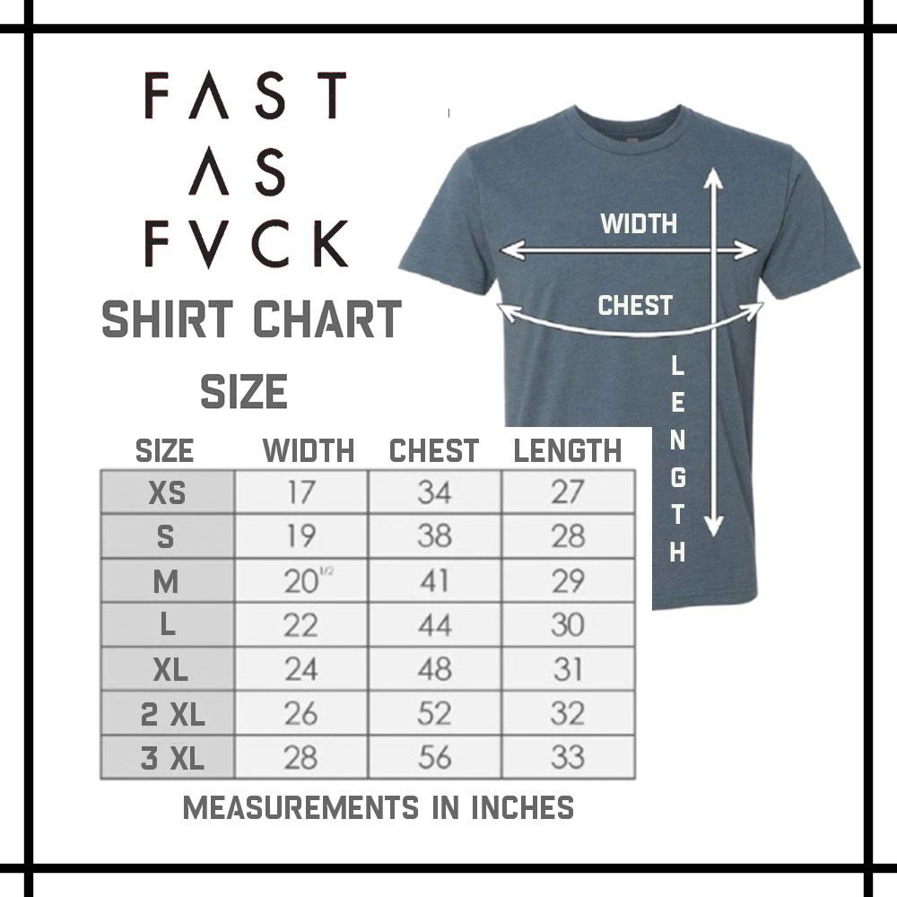 Fast As FVCK Black Out Shirt